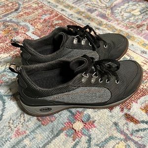 Size 9 womens Chaco sneakers. Lightly worn. The tread is in like-new condition.